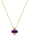 Bony Levy 14k Gold Semiprecious Stone Pendant Necklace In Gold