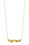 Bony Levy 14k Gold Semiprecious Stone Pendant Necklace In Green