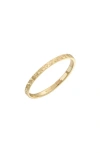 Bony Levy 14k Gold Stackable Ring In 14k Yellow Gold