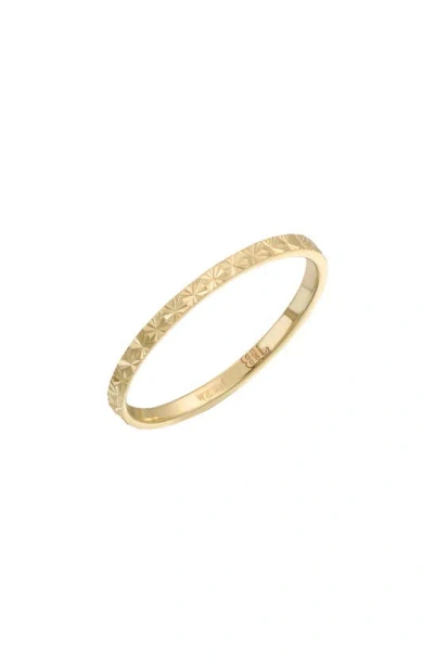 Bony Levy 14k Gold Stackable Ring In 14k Yellow Gold