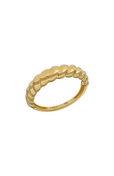 Bony Levy 14k Gold Stacking Ring In 14k Yellow Gold