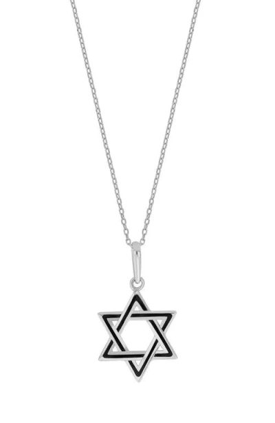 Bony Levy 14k Gold Star Of David Pendant Necklace In 14k White Gold