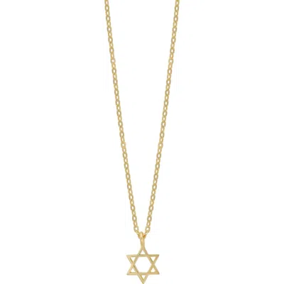 Bony Levy 14k Gold Star Pendant Necklace