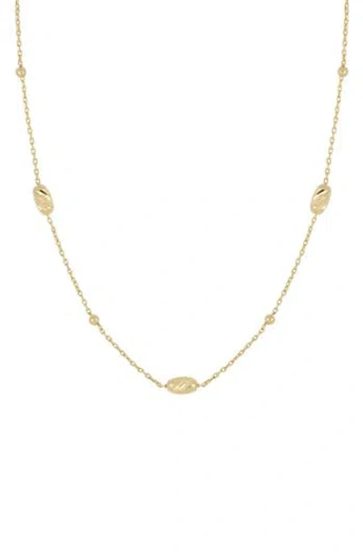 Bony Levy 14k Gold Station Necklace