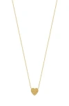 Bony Levy 14k Gold Textured Heart Pendant Necklace In Gold