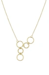 Bony Levy 14k Gold Textured Ring Pendant Necklace In 14k Yellow Gold