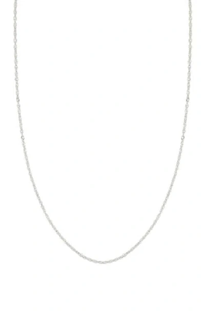 Bony Levy 14k Gold Thin Chain Necklace In 14k White Gold