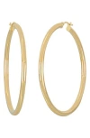 Bony Levy 14k Gold Thin Hoop Earrings In Gold