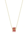 Bony Levy 14k Gold Topaz Necklace