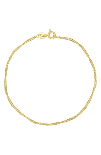 Bony Levy 14k Gold Twist Chain Bracelet In 14k Yellow Gold