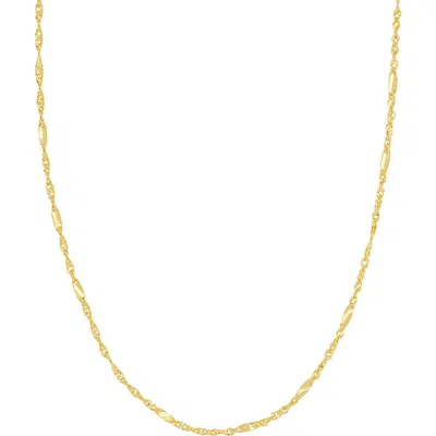 Bony Levy 14k Gold Twist Chain Necklace