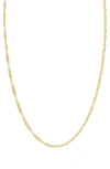 Bony Levy 14k Gold Twisted Chain Necklace In Brown