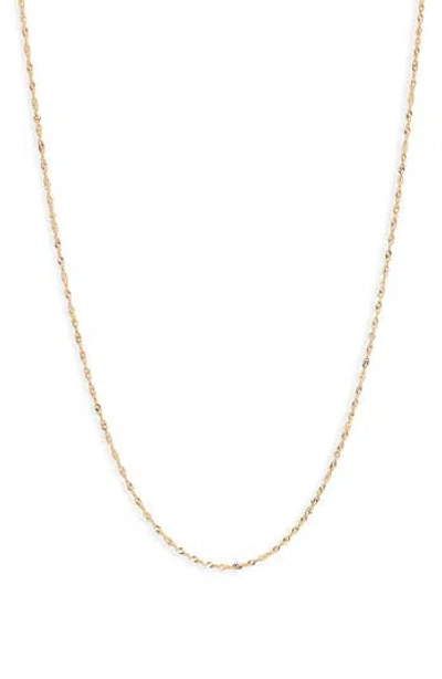 Bony Levy 14k Gold Twisted Chain Necklace