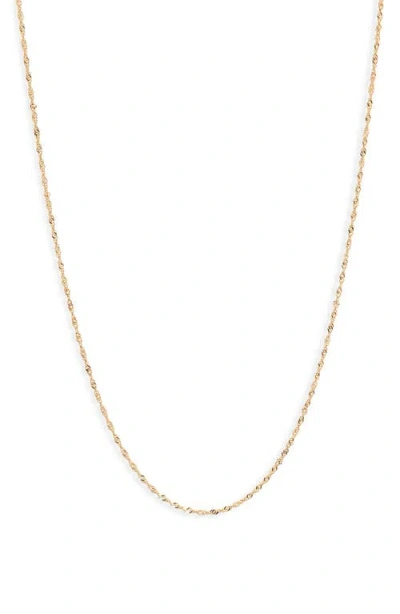 Bony Levy 14k Gold Twisted Chain Necklace In 14k Yellow Gold