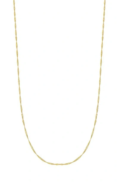 Bony Levy 14k Gold Twisted Chain Necklace