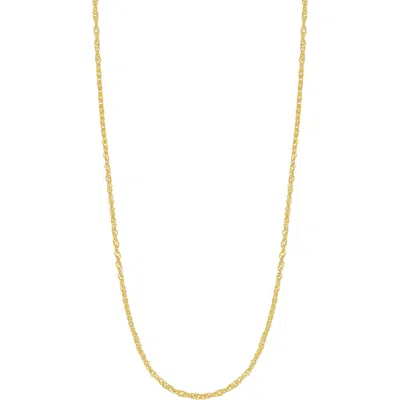 Bony Levy 14k Gold Twisted Diamond Cut Chain Necklace In 14k Yellow Gold