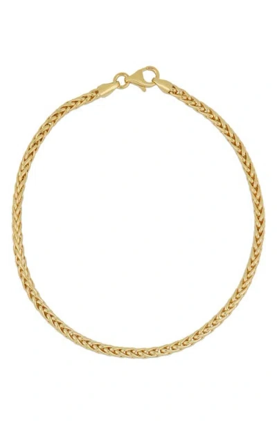 Bony Levy 14k Gold Wheat Chain Bracelet