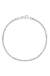Bony Levy 14k Gold Wheat Chain Bracelet In 14k White Gold