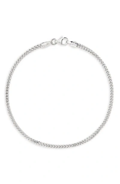Bony Levy 14k Gold Wheat Chain Bracelet In 14k White Gold
