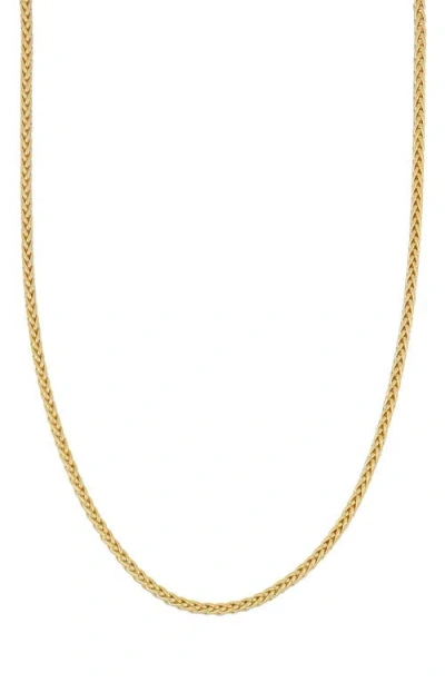 Bony Levy 14k Gold Wheat Chain Necklace