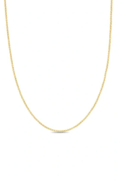 Bony Levy 14k Gold Wheat Chain Necklace
