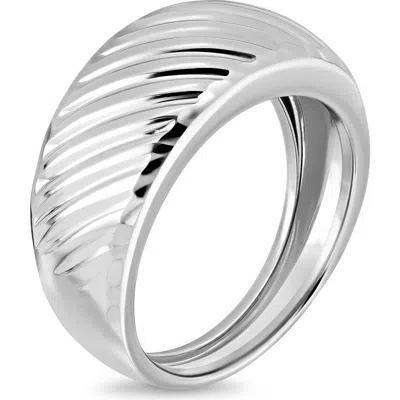 Bony Levy 14k Gold Wide Band Ring In 14kw