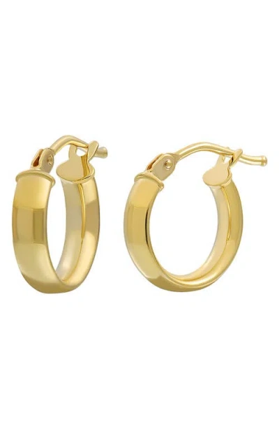 Bony Levy 14k Gold Wide Hoop Earrings In 14k Yellow Gold