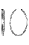 Bony Levy 14k Hoop Earrings In Metallic