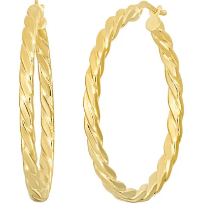 Bony Levy 14k Hoop Earrings In 14k Yellow Gold