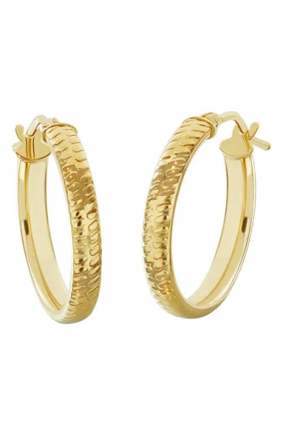 Bony Levy 14k Hoop Earrings In 14k Yellow Gold