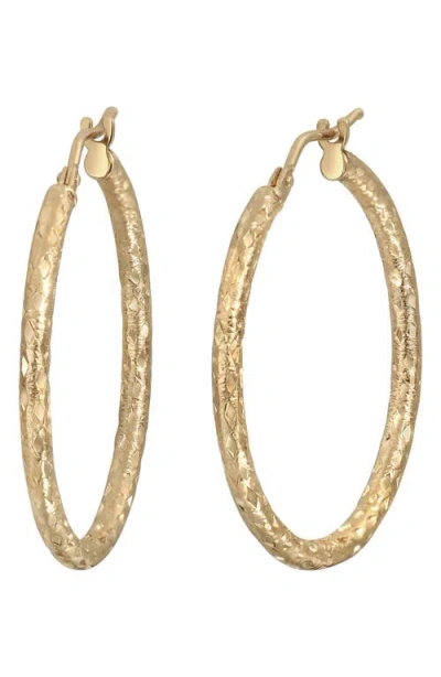 Bony Levy 14k Hoop Earrings In 14k Yellow Gold