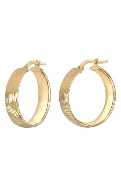 Bony Levy 14k Hoop Earrings In 14k Yellow Gold