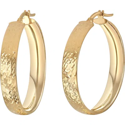 Bony Levy 14k Hoop Earrings In 14k Yellow Gold