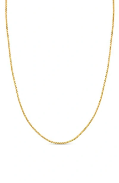 Bony Levy 14k Rounded Box Chain Necklace In 14k Yellow Gold