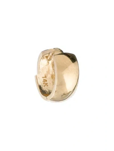 Pre-owned Bony Levy 14k Single Huggie Earring In Multi