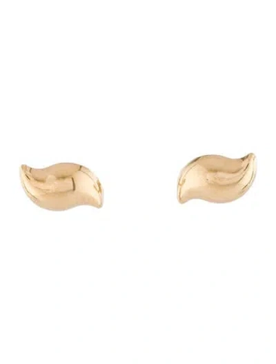 Pre-owned Bony Levy 14k Stud Earrings In Multicolor