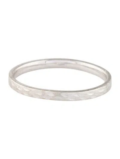 Pre-owned Bony Levy 14k Textured Band In Multi