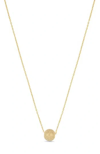 Bony Levy 14k Yellow Gold Ball Pendant Necklace