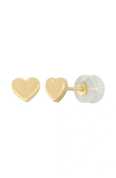 Bony Levy 14k Yellow Gold Heart Stud Earrings