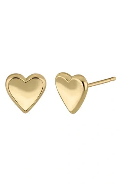 Bony Levy 14k Yellow Gold Heart Stud Earrings