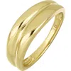 Bony Levy 14k Yellow Gold Lined Stackable Ring In Gold