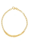 Bony Levy 14k Yellow Gold Multilink Chain Bracelet In Gold