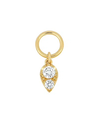 Bony Levy 18k 0.17 Ct. Tw. Diamond Charm In Gold