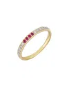Bony Levy Ruby & Diamond Ring In Gold