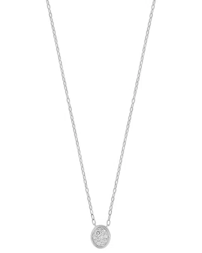 Bony Levy 18k 0.33 Ct. Tw. Diamond Necklace In Metallic