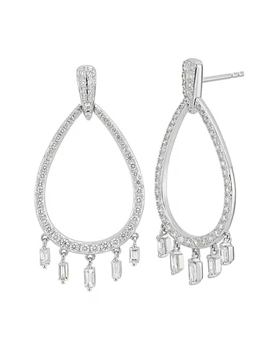 Bony Levy 18k 1.19 Ct. Tw. Diamond Earrings In Metallic