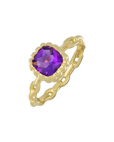 Bony Levy 18k 1.29 Ct. Tw. Amethyst Ring In Black