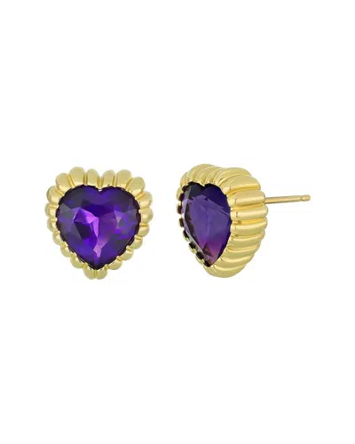 Bony Levy 18k 5.65 Ct. Tw. Amethyst Earrings In Gold
