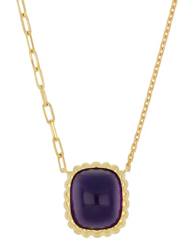 Bony Levy 18k 6.34 Ct. Tw. Amethyst Necklace In Purple