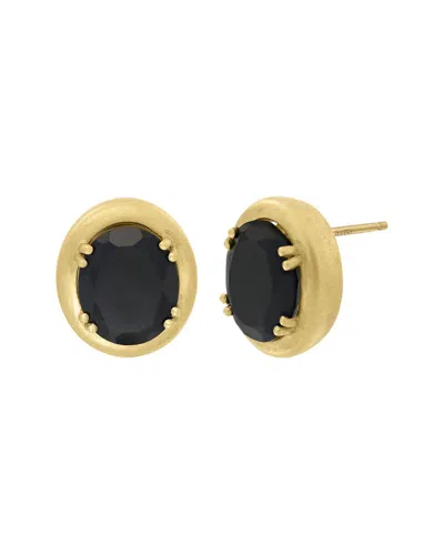 Bony Levy 18k 9.15 Ct. Tw. Black Sapphire Earrings In Gold